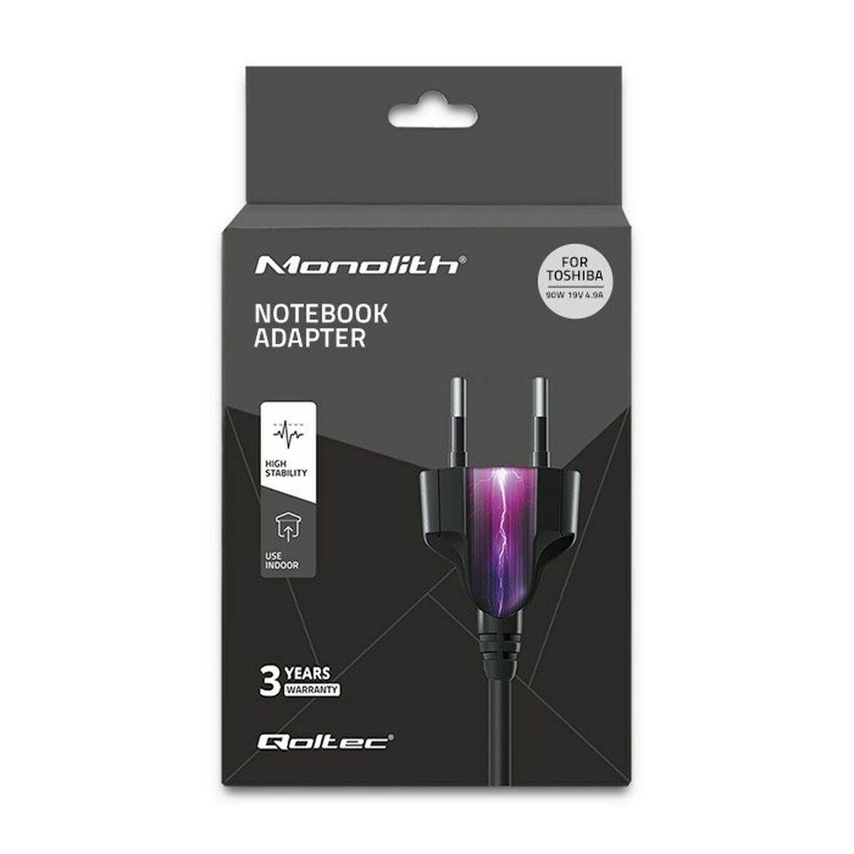 Punjač za laptop Qoltec 50076.90W 90 W